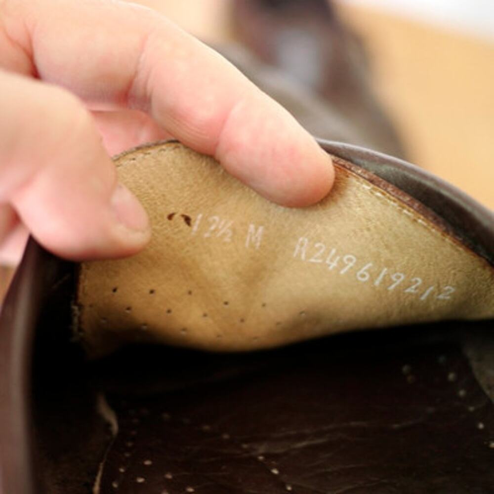 Vintage SAS Shoes Leather Chukka Sneakers Comfort Oxfords Mens USA 12.5M 47 - Picture 9 of 9